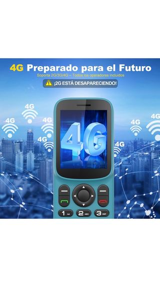 Uleway 4G Telefono Movil para Mayores Liberado