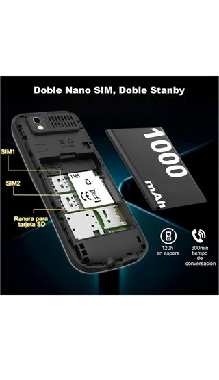 Uleway 4G Telefono Movil para Mayores Liberado