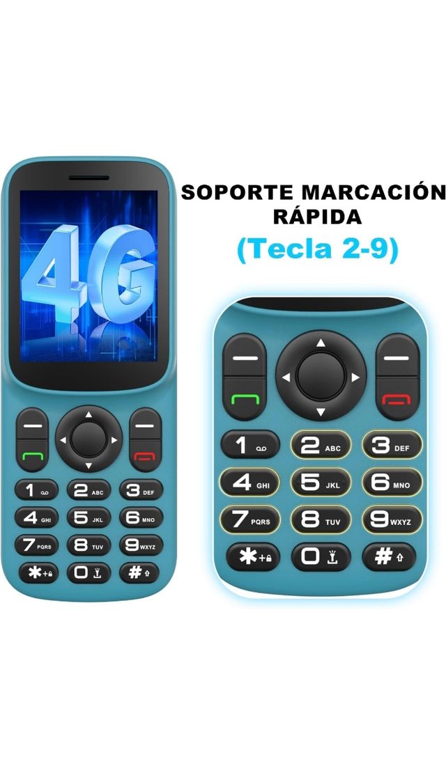 Uleway 4G Telefono Movil para Mayores Liberado