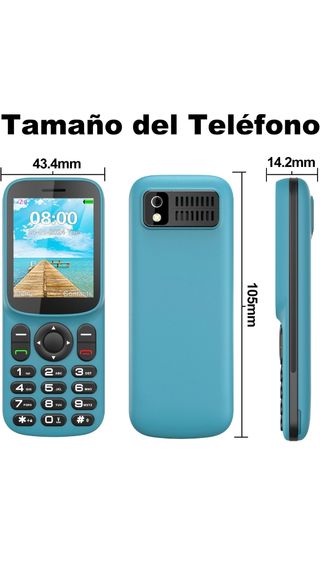 Uleway 4G Telefono Movil para Mayores Liberado