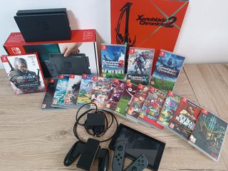 Nintendo Switch con 10 juegos