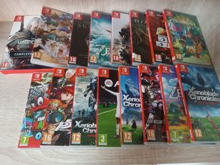 Nintendo Switch con 10 juegos