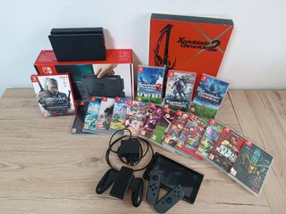 Nintendo Switch con 10 juegos