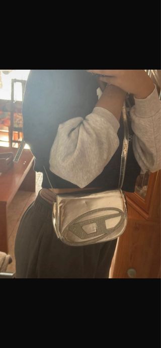 Bolso Diesel Plata