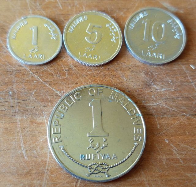 Maldive, serie monete 2012