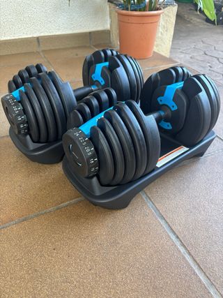 pareja de Mancuernas Ajustables 2.5-24 kg 