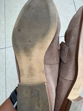 Mocasines MNG Beige Ante
