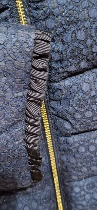 Piumino Liu Jo blu con pois