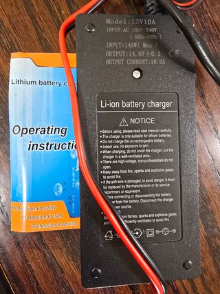 Cargador Batería Litio Lifepo4 