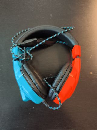Cascos Nintendo Switch Azul y Rojo