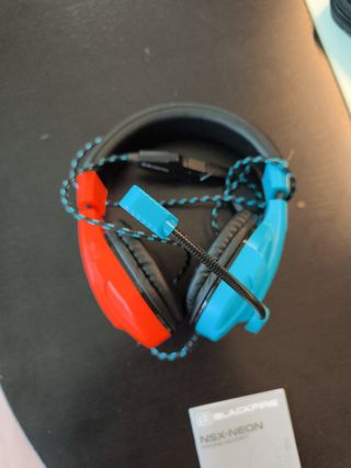 Cascos Nintendo Switch Azul y Rojo