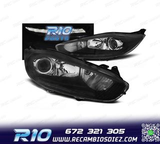 FAROS FORD FIESTA 12- LUZ DIURNA DLR FONDO NEGRO