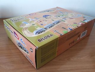 Tren de madera 90 piezas