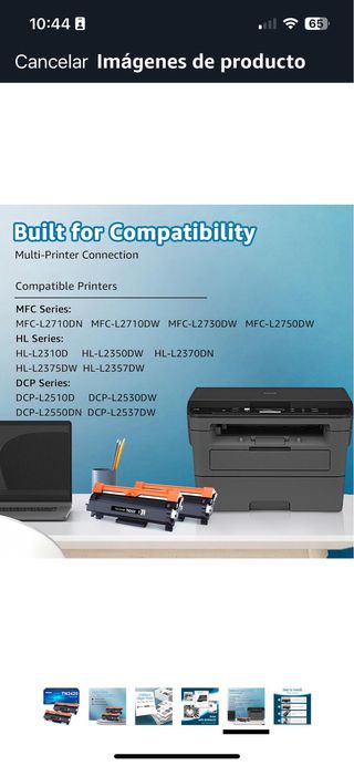 Tóner TN 2420 Compatible Brother 2 unidades