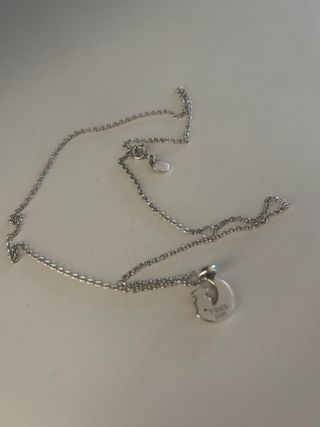Colgante Tous Luna y Osito Plata
