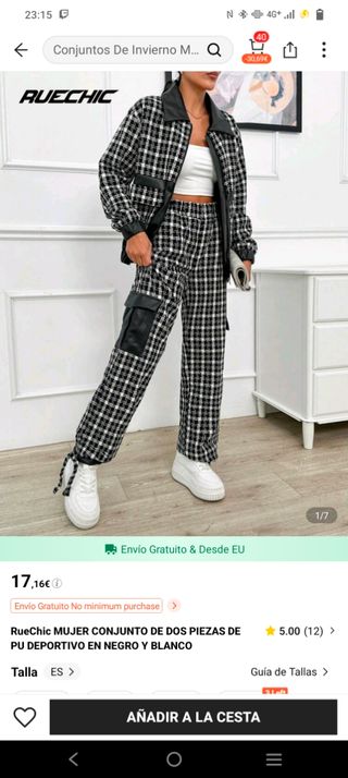 Conjunto de dos piezas 