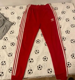 Pantalón Adidas Rojo Talla XS
