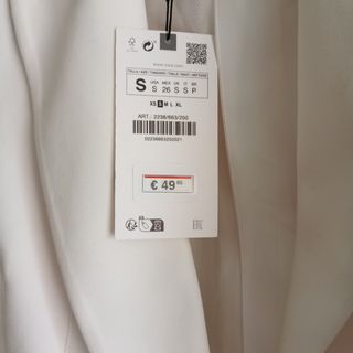 Blazer hombreras  zara 
