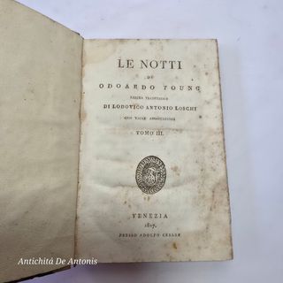 Le Notti di Odoardo Young - Tomo III - Venezia 181