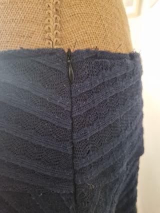 Falda azul Trucco