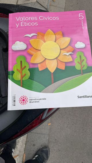libro de valores nuevo a estrenar 5 primaria 