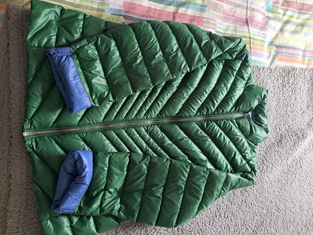 Chaqueta acolchada verde Tintoretto