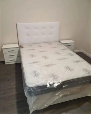 Canapé abatible con colchónes viscoelástica 