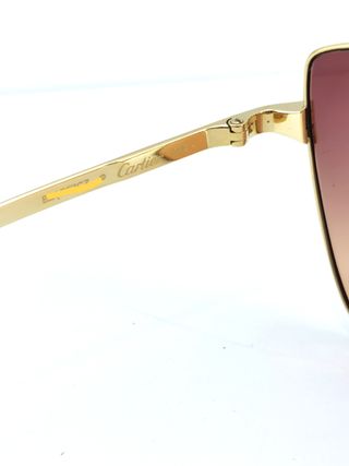 Gafas de Sol Cartier CT0328S 003 Oro Naranja
