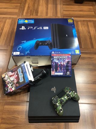 PS4 Pro 1TB Negra + regalo mando