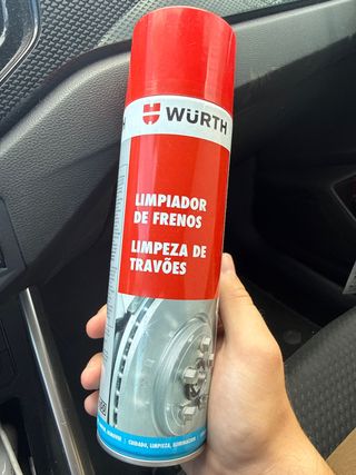 Limpiador de frenos WURTH 10ud
