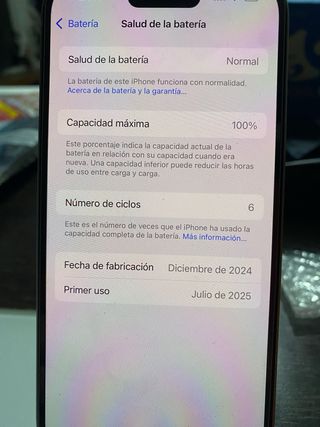 iPhone 15 Azul 128 GB 5G nuevo