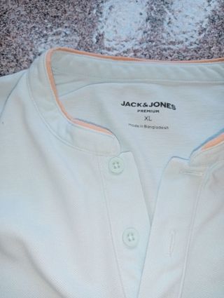 Camiseta Jack & Jones XL azul suave