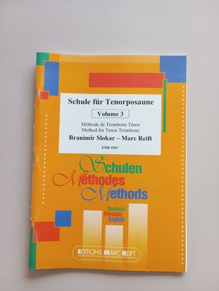 Método Trombón Tenor Vol. 3 Branimir Slokar