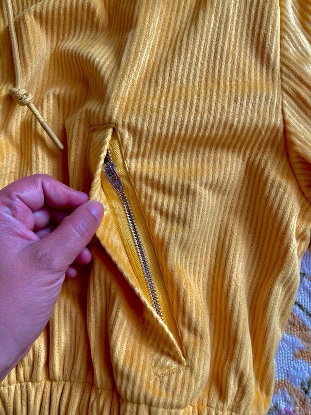 Chaqueta Adidas Amarilla Corduroy