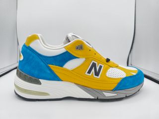 New Balance 991 MiUK SNS Azul Amarillo Talla 45