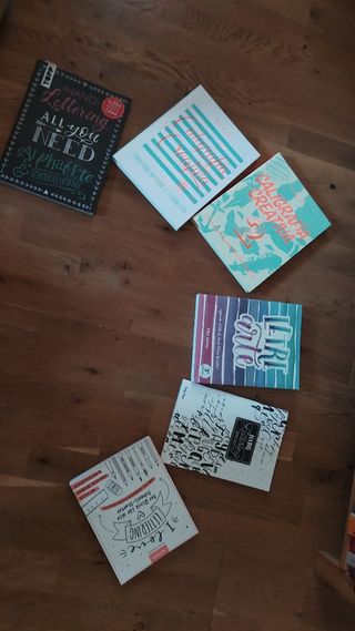 Libros de Lettering y caligrafia