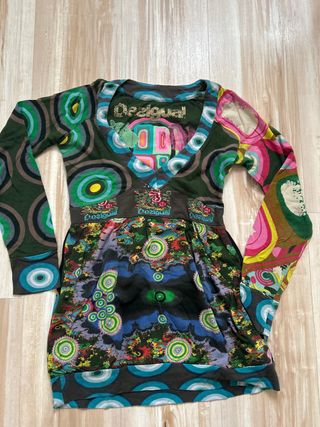 Camiseta Desigual T.36/38 Multicolor