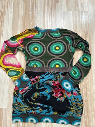 Camiseta Desigual T.36/38 Multicolor