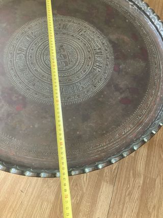 Mesa Hierro Forjado Estilo Árabe mesa auxiliar 
