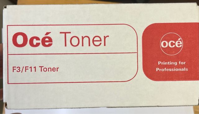 Toner Océ F3/F11 color negro 2 unidades de 0,80 kg