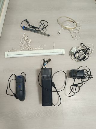 Set completo di accessori per acquari marini