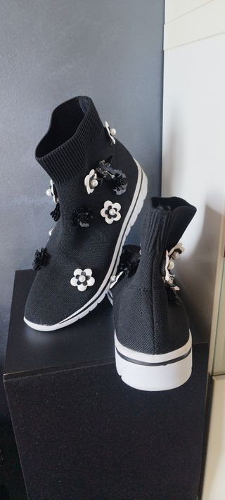 Sneakers nere a calzino n. 38