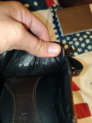 Louis Vuitton Scarpe Uomo EU43 Marrone Nero Pelle