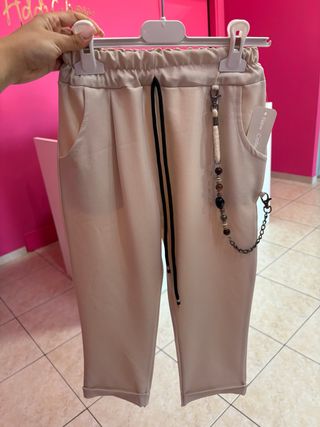 Pantalone beige bimbo