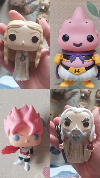 Lote Funko Pop: Señor Anillos y Dragon Ball