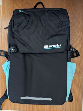 Zaino Bianchi 25L Nero/Azzurro