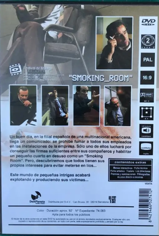 Smoking Room DVD Película Española