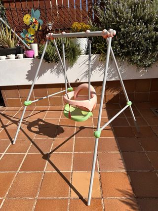 Columpio infantil para jardín