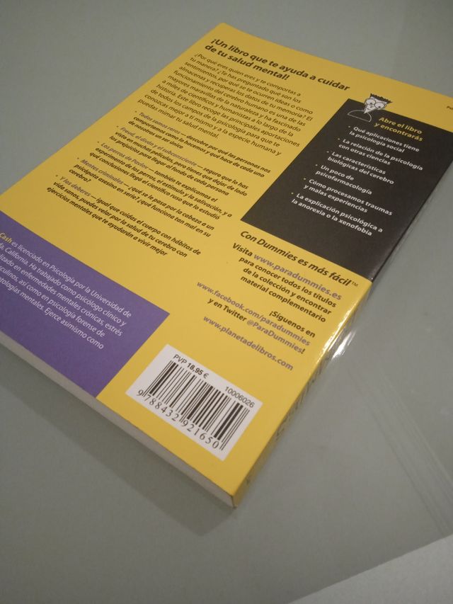 Psicología Para Dummies.