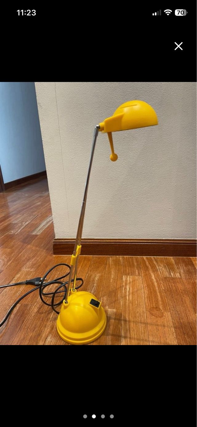 Lámpara flexo extensible para escritorio